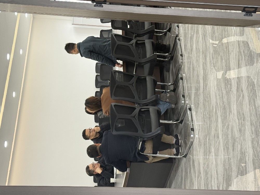 共話合作，共謀發(fā)展——山東客戶蒞臨我司車間參觀考察